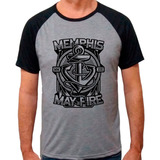 memphis may fire-memphis may fire Camiseta Raglan Camisa Blusa Memphis May Fire