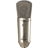Microfone Behringer B1 Condensador 2 Anos B-1 Pro Cor Prata