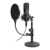 Microfone Broadcast Profissional Usb