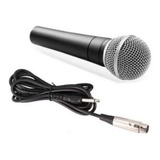 Microfone Com Fio Dinamico
