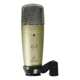 Microfone Condensador Behringer C-1 Original C/ Garantia