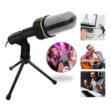 Microfone Condensador Estúdio Para Percussões Qy920 