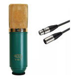 Microfone Condensador Mxl V67g Cardióide C/ Cabo Xlr 5 Mts