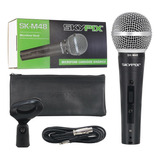 Microfone Dinamico Profissional Sk