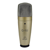 Microfone Estudio Behringer C1u