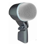 Microfone Shure Beta 52a Para Baixo Ou Baixo - Cor Cinza