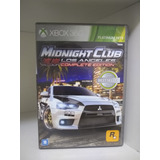Midnight Club Los Angeles Complete Edition Xbox 360 Original