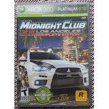 Midnight Club Los Angeles Xbox 360 Original