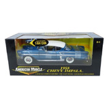 Mini Chevrolet Chevy Impala 1958 Ertl 1:18 Plus 1:64