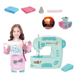  Mini Máquina De Costura Elétrica Iluminada Conjunto De