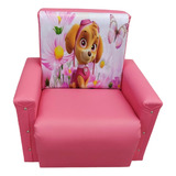 Mini Puff Sofa Infantil (poltrona/sofazinho) Skye Patrulha