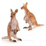 Miniatura Animal Canguru Australianos