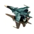 Miniatura Avião Bombardeiro Russo Sukhoi Su-34 Escala 1:100