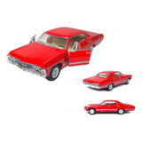 Miniatura Carrinho De Ferro Coleção Impala 1967