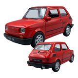 Miniatura Carrinho Fiat 126 Ferro Coleção 1:36