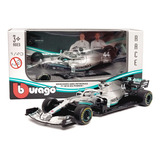 Miniatura Carro F1 W10 Lewis Hamilton 2019 #44 1/43 Bburago
