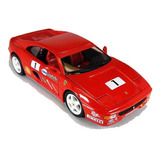 Miniatura Carro Ferrari Racing 355 Challenge 1:24 Burago