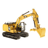 Miniatura Caterpillar Escavadeira Hid 323f L 1:50 Diecast Cor Amarelo