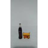 Miniatura Chaveiro E Garrafinha Coca Cola Anos 70 - Usados 