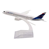 Miniatura Colecionável Metal Avião Comercial Boeing Airbus