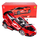 Miniatura De Ferro Ferrari Fxx K Evo 28cm 1/18 Bburago