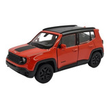 Miniatura Jeep Renegade Laranja