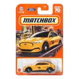 Miniatura Matchbox Ford Mustang Mach-e - Taxi New York City 