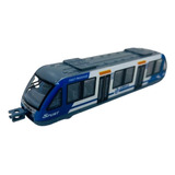 Miniatura Trem Metro Diecast
