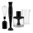 Mixer Turbo Chef 3 Em 1 200w Triturador E Fuet 220v - Elgin Cor Preto
