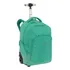 Mochila Carrinho Rodinhas Grande Rolling Crinkle Sestini Cor Verde Jade - 075710-73