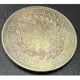 Moeda 50 Francs 1974