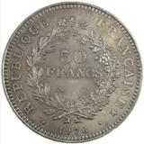 Moeda Franca 50 Francos
