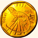 Moeda Não Circulada Fc De 1 Dólar De 2012 Das Ilhas Fiji