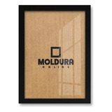 Moldura Decorativa 36,3x26,4 Foto 26,4x36,3com Vidro 