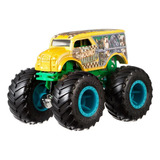 Monster Trucks Hound Hauler + Brinde Carro Hot Wheels Crush