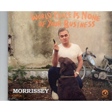morrissey-morrissey Morrissey Smiths World Peace Is None Of Your Busines Cd Novo