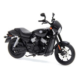 Moto Miniatura Harley Davidson Ferro Escala 1:18 Original