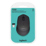 Mouse Logitech M280 Preto Wireless Sem Fio Pc Mac Notebok