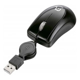 Mouse Mini Com Fio Retrátil Usb Mo205 - Multilaser