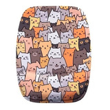 Mouse Pad Ergonomico Retangular Wallpaper Cats Patinhas Gato