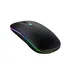 Mouse Sem Fio Bluetooth Recarregável Ergonômico Led Wireless