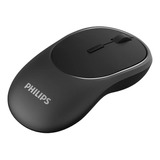 Mouse Sem Fio Recarregável Philips 400 Series Spk7413 Blac