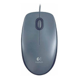 Mouse Usb 800dpi Preto M90 0100 Logitech Original Unidade