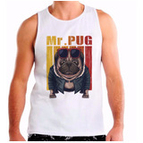 mr. thug-mr thug Camiseta Regata Mr Pug Cachorro Thug Life
