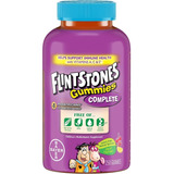 Multivitamínico Infantil Flintstones Gummies Bayer 250 Gomas Sabor Frutas
