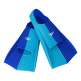 Nadadeira Speedo Dual Swim Fin Unissex - Azul