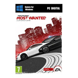 Need For Speed: Most Wanted Most Wanted Standard Edition Electronic Arts 2012 Pc Digital