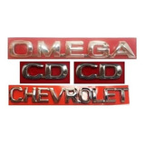 neymar jr. -neymar jr Kit Emblemas Chevrolet Omega Cd Cromado