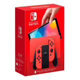 Nintendo Switch Oled 64gb Edição Especial Do Mario Novo 