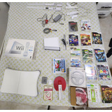 Nintendo Wii Completo Com Controles, Jogos E Wiibalanceboard
